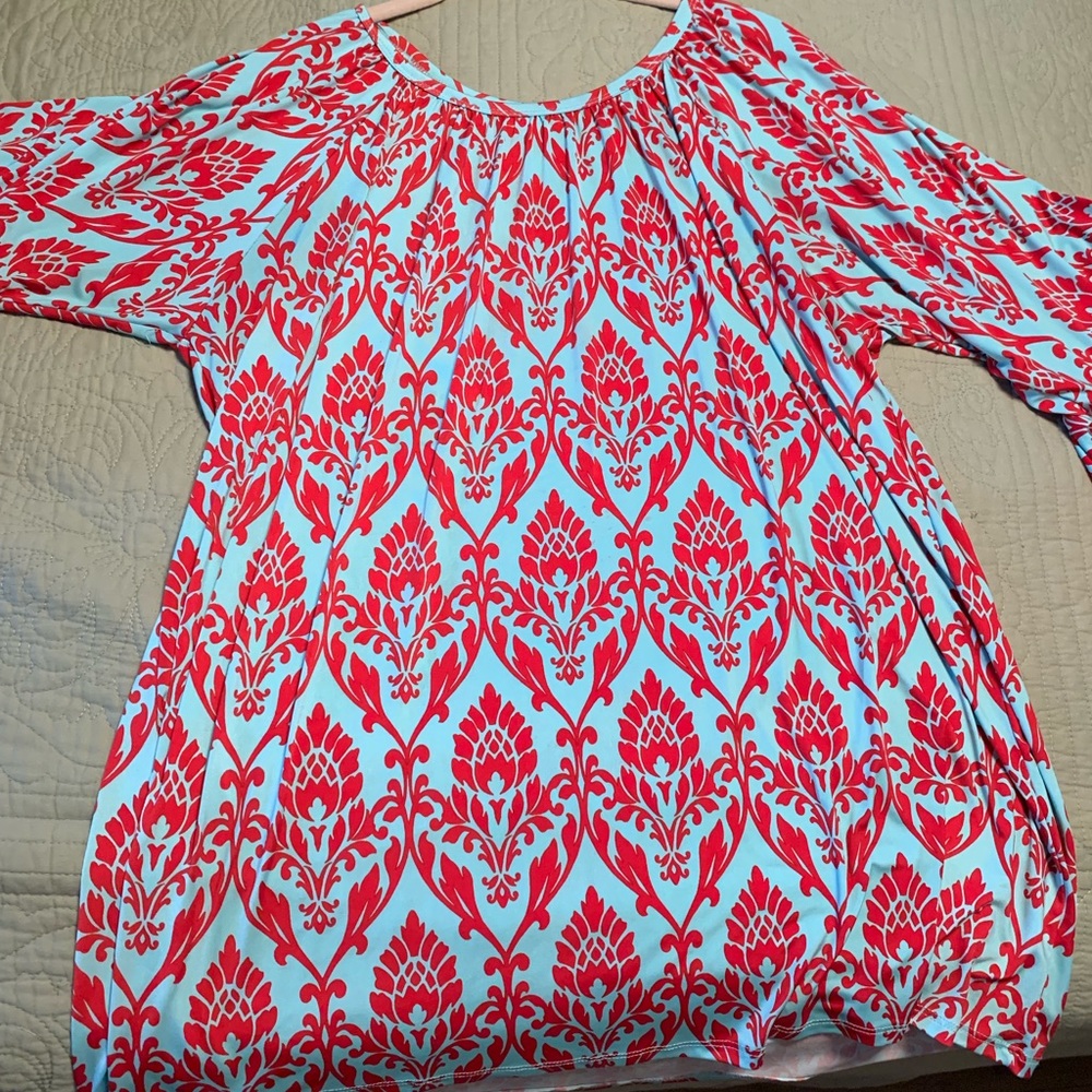The Zig zag stripe tunic